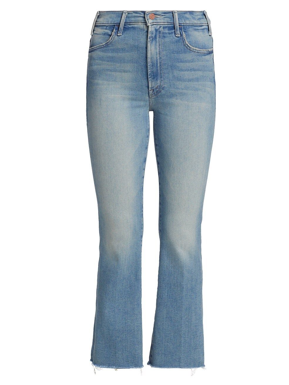 Mother The Hustler Ankle Fray Jeans | Saks Fifth Avenue