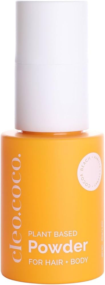 Cleo & Coco - Natural Dry Shampoo Powder - For Body & Hair - For Women - Absorbs Odor & Sweat - E... | Amazon (US)