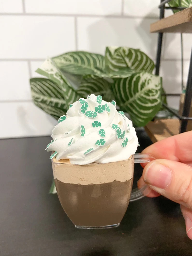 FAUX IRISH COFFEE in Mini Plastic Coffee Cup  Fake Irish | Etsy | Etsy (US)