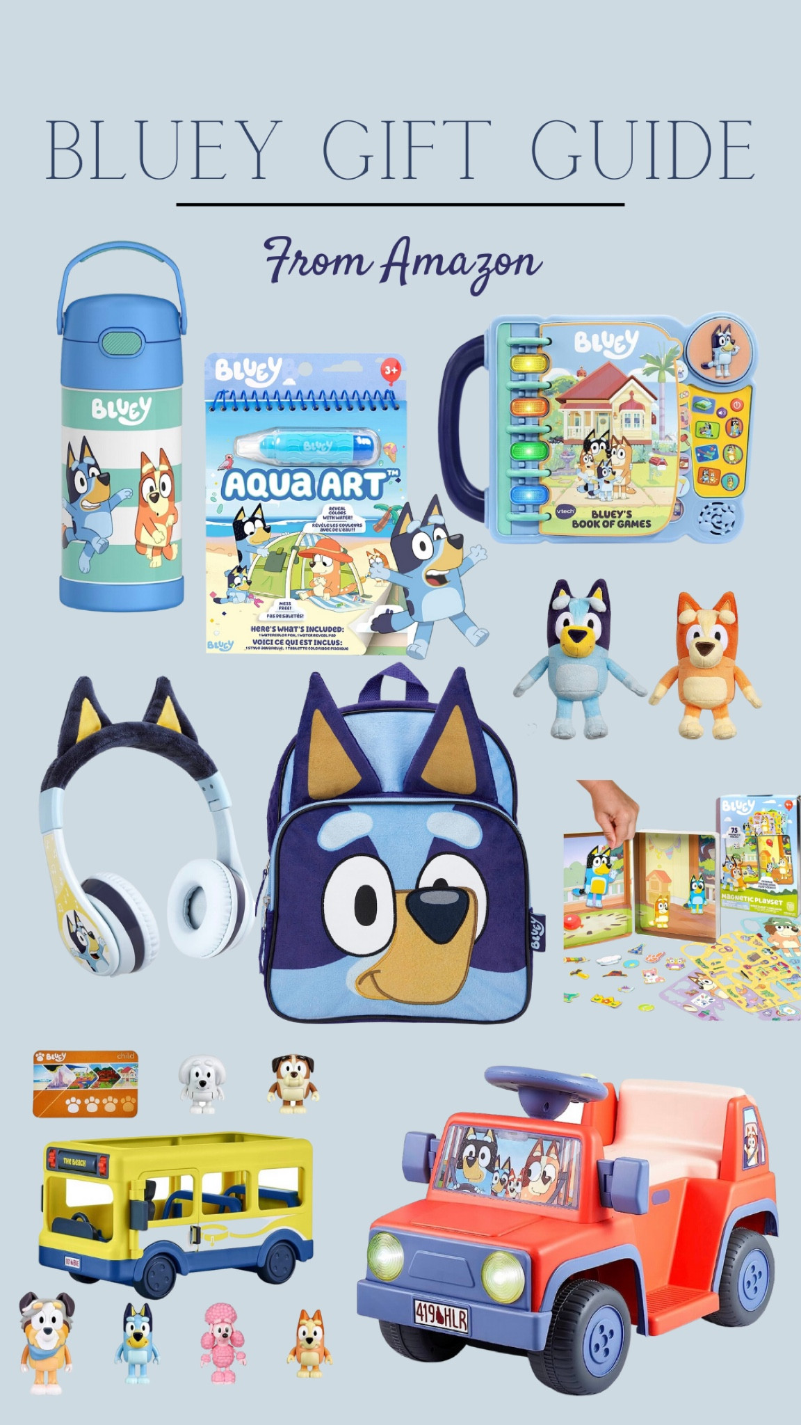 Top Bluey gifts for bluey obsessed kid! 

Bluey gift guide, best bluey gifts, bluey gifts for kids 

#LTKkids #LTKfindsunder50 #LTKGiftGuide