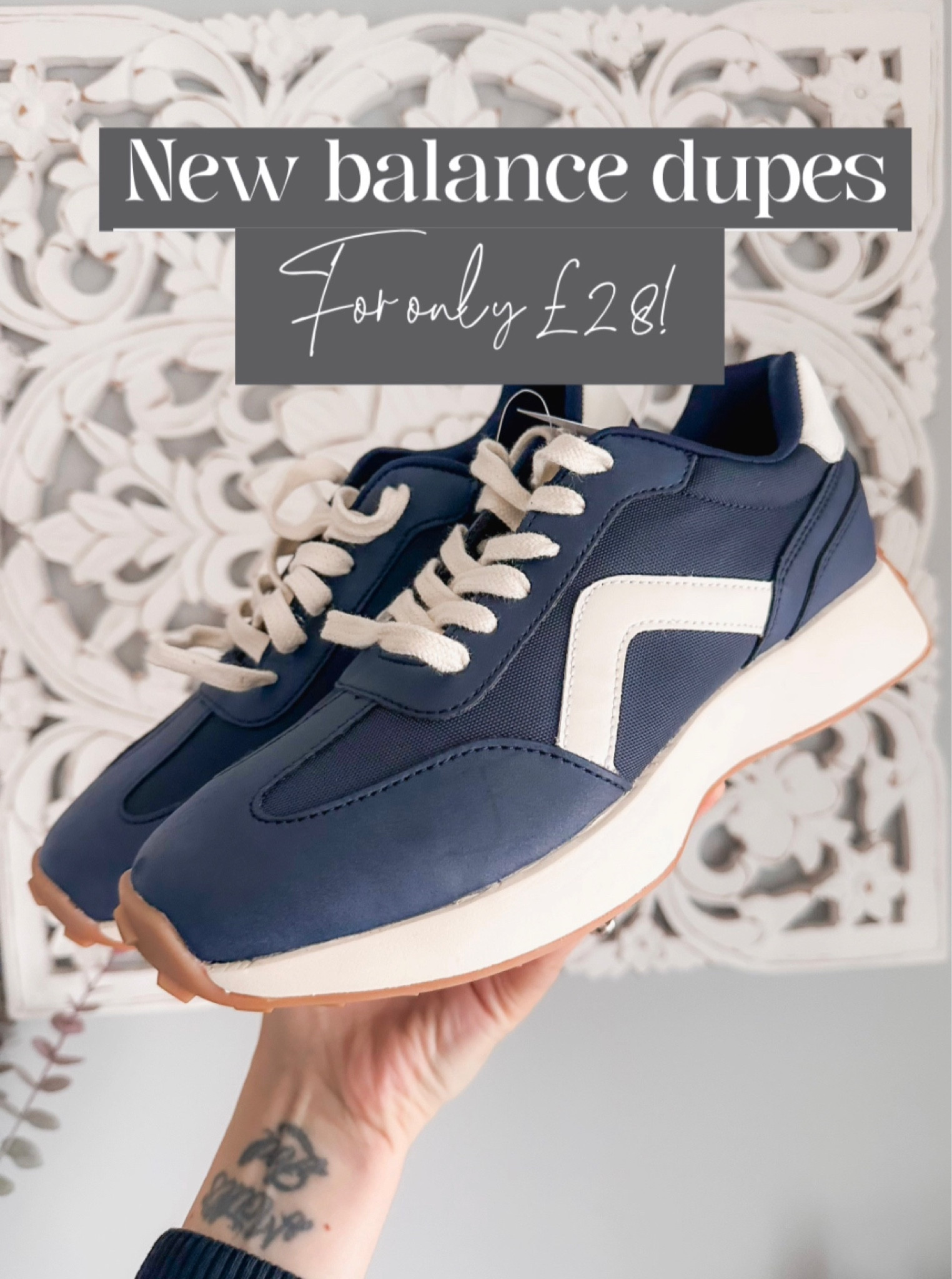 The M&S new balance dupes but kids version go up to a size 7! So a fraction of the price for the adult ones £28!! 

#LTKshoecrush #LTKFind #LTKunder100