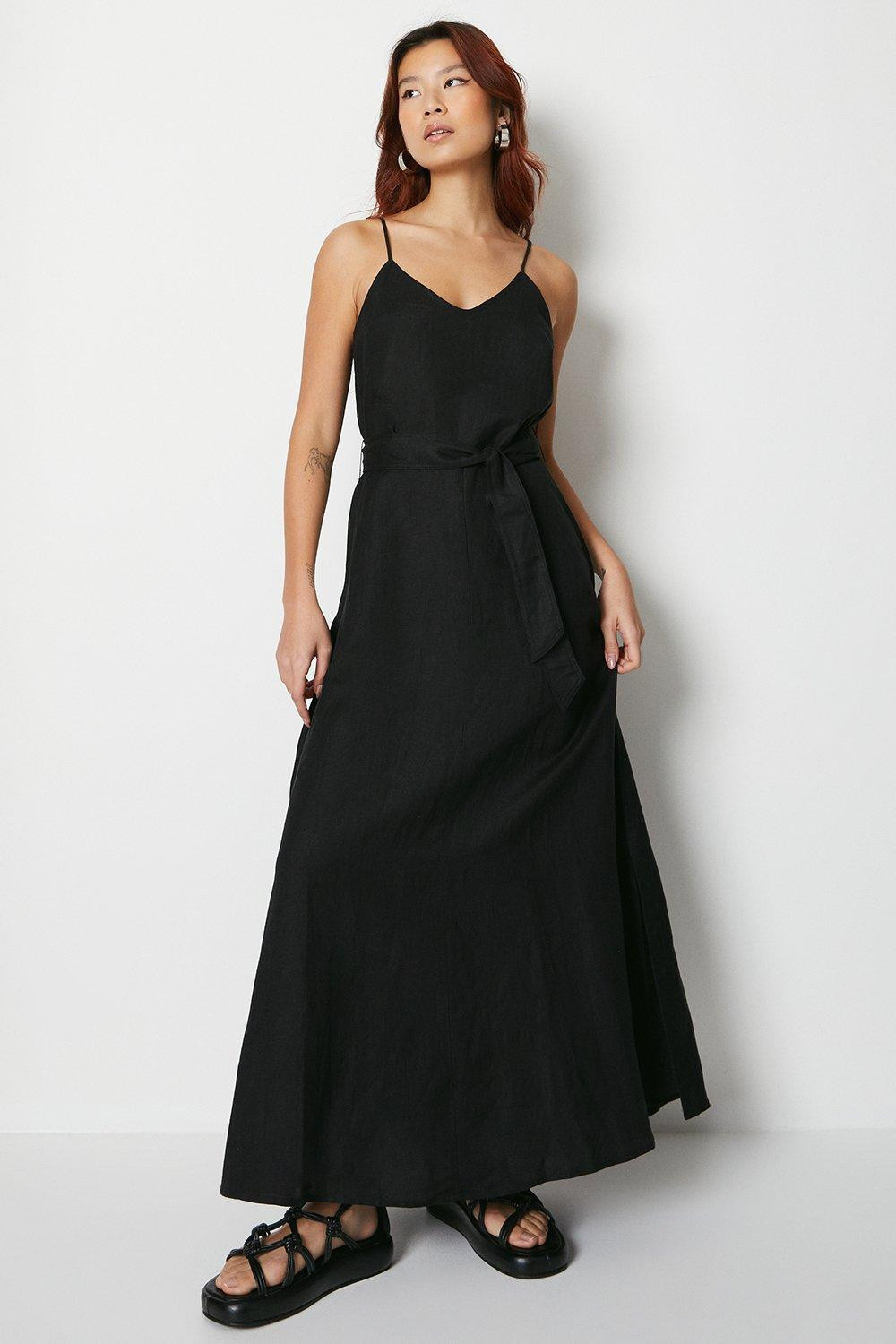 Linen Maxi Sundress | Debenhams UK