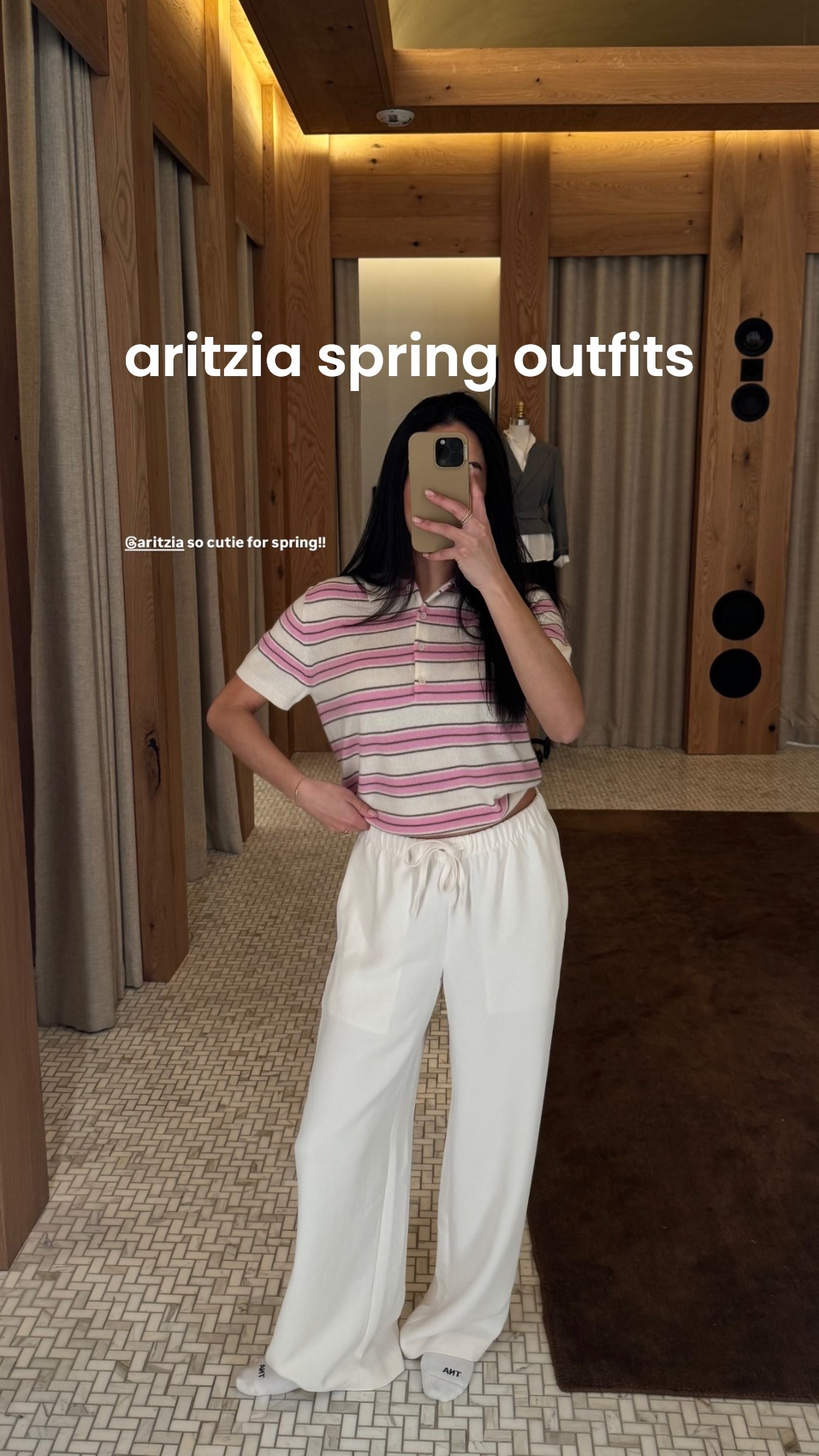 @aritzia so cutie for spring!! wearing a small in the top and pants!

#LTKootd #LTKgrwm #LTKSeasonal