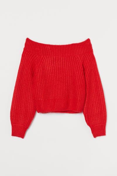 Off-the-shoulder Sweater | H&M (US + CA)