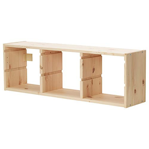 TROFAST Wall Storage Light White Stained Pine Pine | Amazon (US)