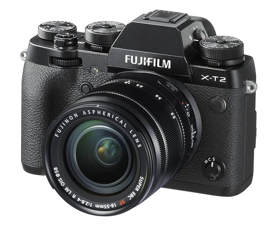 Fujifilm X-T2 Mirrorless Digital Camera F2.8-4.0 Lens, with XF 18-55 millimeters, Black | Amazon (US)