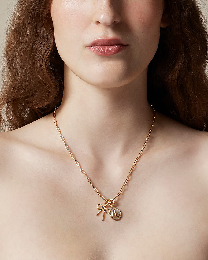 Nautical charm necklace | J. Crew US