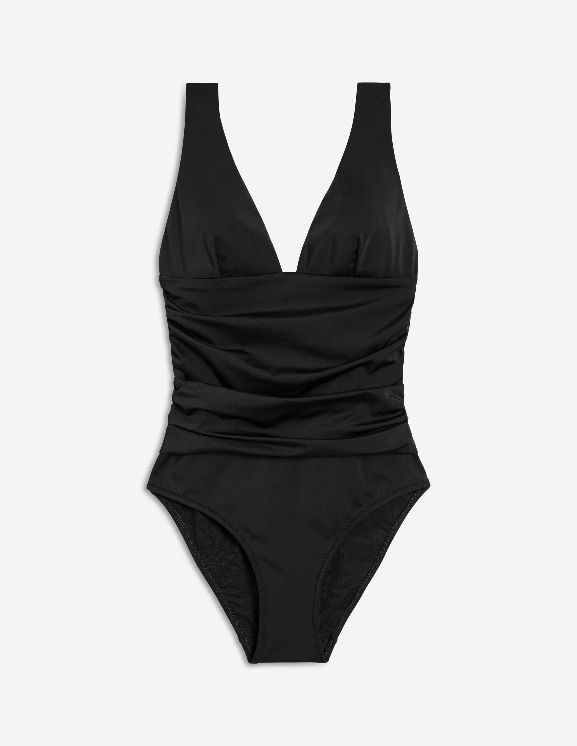 Mykonos Deep V Swimsuit-Black | Boden (US)
