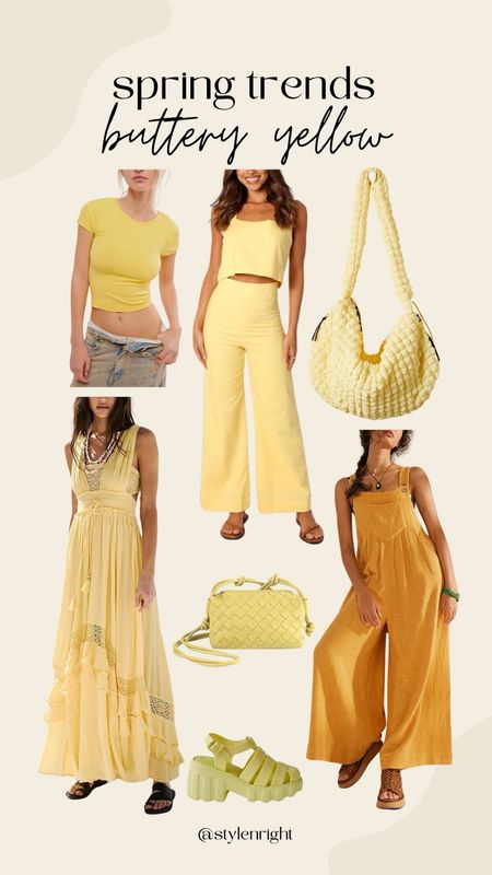 Buttery yellow spring trends!💛

Yellow dress. Yellow jumpsuit. Yellow purse. Yellow set. Spring fashion. Spring trends.

#LTKSeasonal #LTKmidsize #LTKstyletip