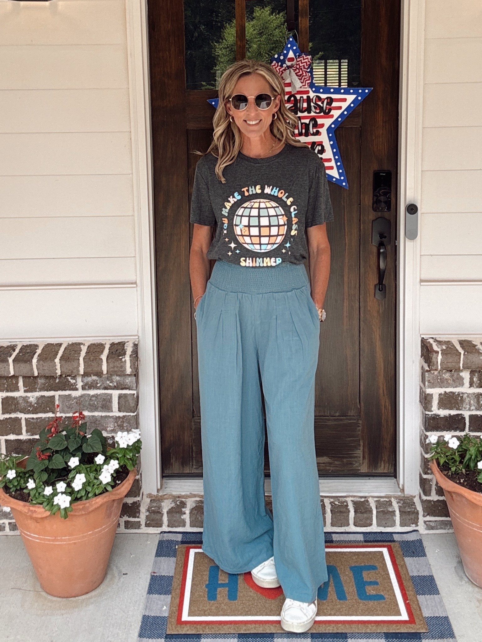Prime Day Deal- Teacher Pants!!! Only $25

The perfect pants for teaching these wide leg elastic waist casual. Palazzo trousers with pockets will look great with all of your favorite sneakers and teacher tees! I linked up all of your favorites! 
 
@amazon , #founditonamazon, #ad #amazonpartner,  @amazonfashion

Teacher, teacher, outfits, back to school

#LTKOver40 #LTKSaleAlert #LTKStyleTip