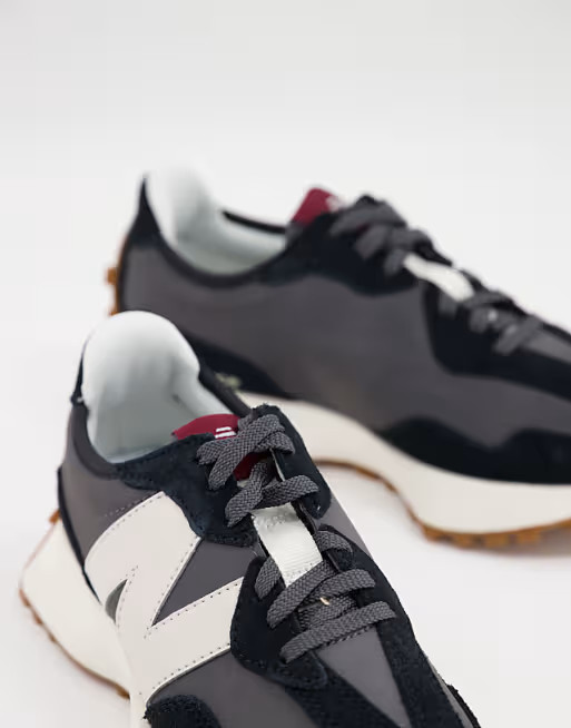 New Balance 327 sneakers in black | ASOS (Global)