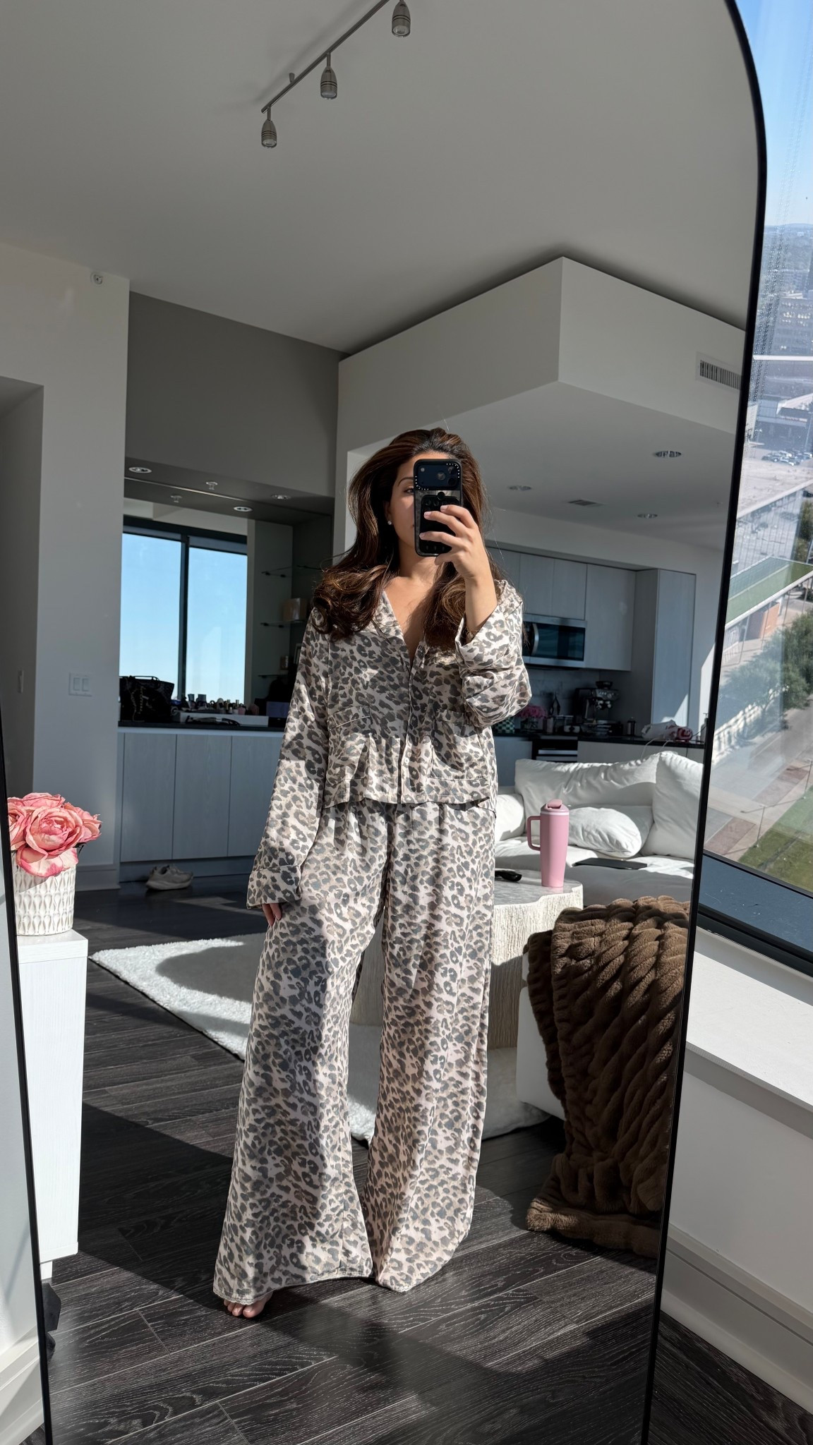 both top and bottoms Medium #pajamas #pjs #selfcare #loungewear 

#LTKHome #LTKdayinmylife #LTKootd