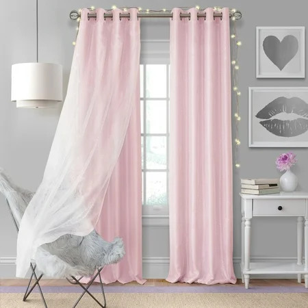 Aurora 52""x84"" Blackout Single Window Curtain Panel | Walmart (US)
