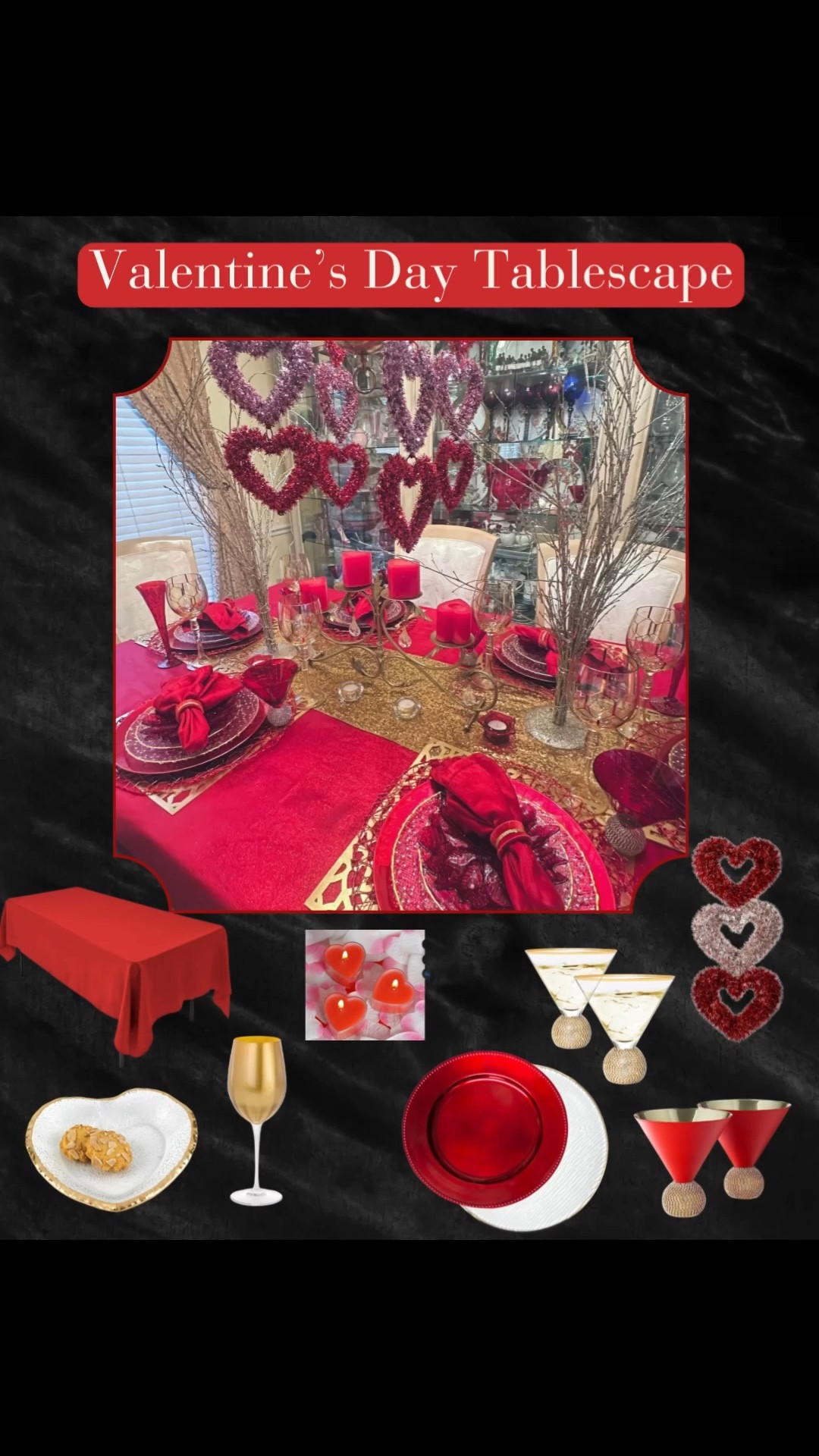 An intimate Valentine’s tablescape — elevated, romantic, and easy to recreate at home. Perfect for date night in or hosting something small but special.

#LTKSeasonal