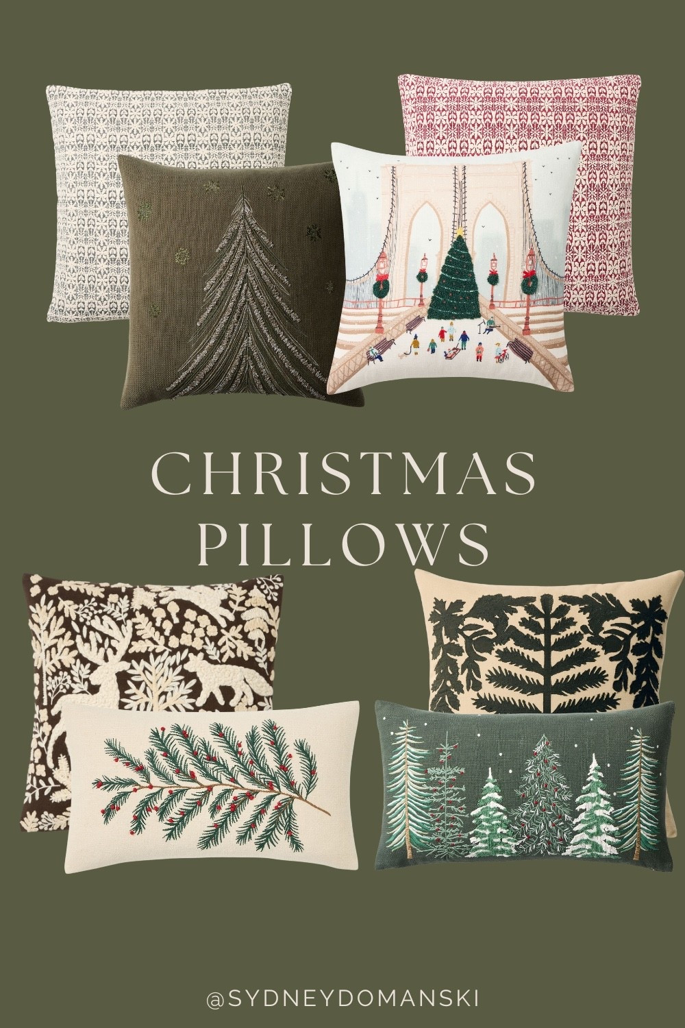 Classic Christmas pillows! The perfect Christmas decor for your home this season! 

#christmasdecor #westelm #westelmhome #christmaspillows 

#LTKHome #LTKSeasonal #LTKHoliday