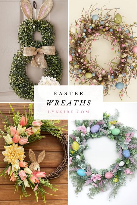 Easter door wreaths to welcome guests. So many cute options it’s hard to pick just one! Etsy finds 🚪

#LTKhome #LTKSeasonal #LTKFind