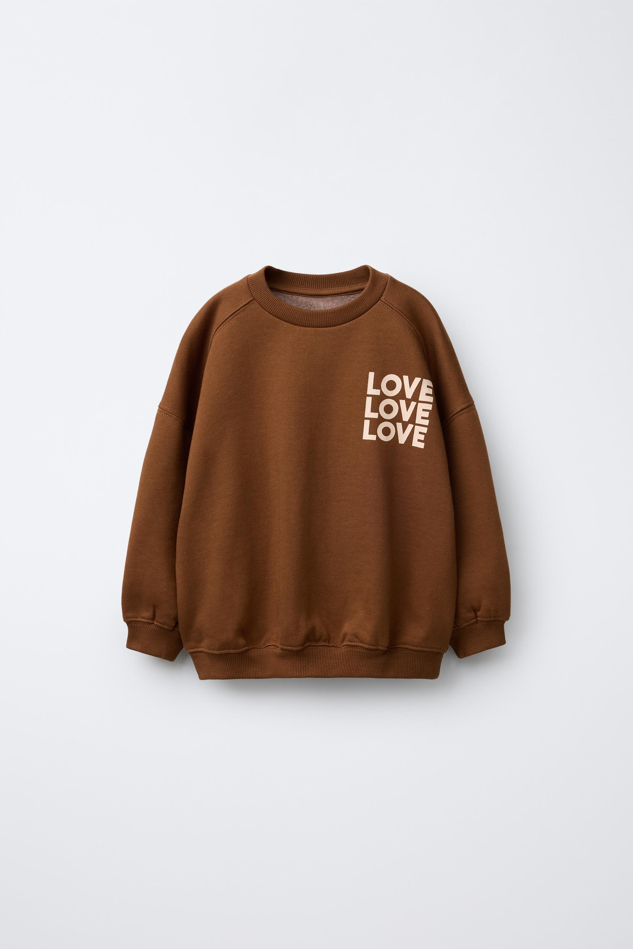 TEXT PRINT SWEATSHIRT | Zara US