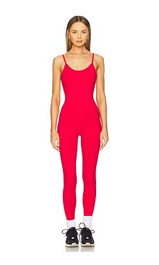 alo Airbrush One And Done Onsie in Bold Red from Revolve.com | Revolve Clothing (Global)
