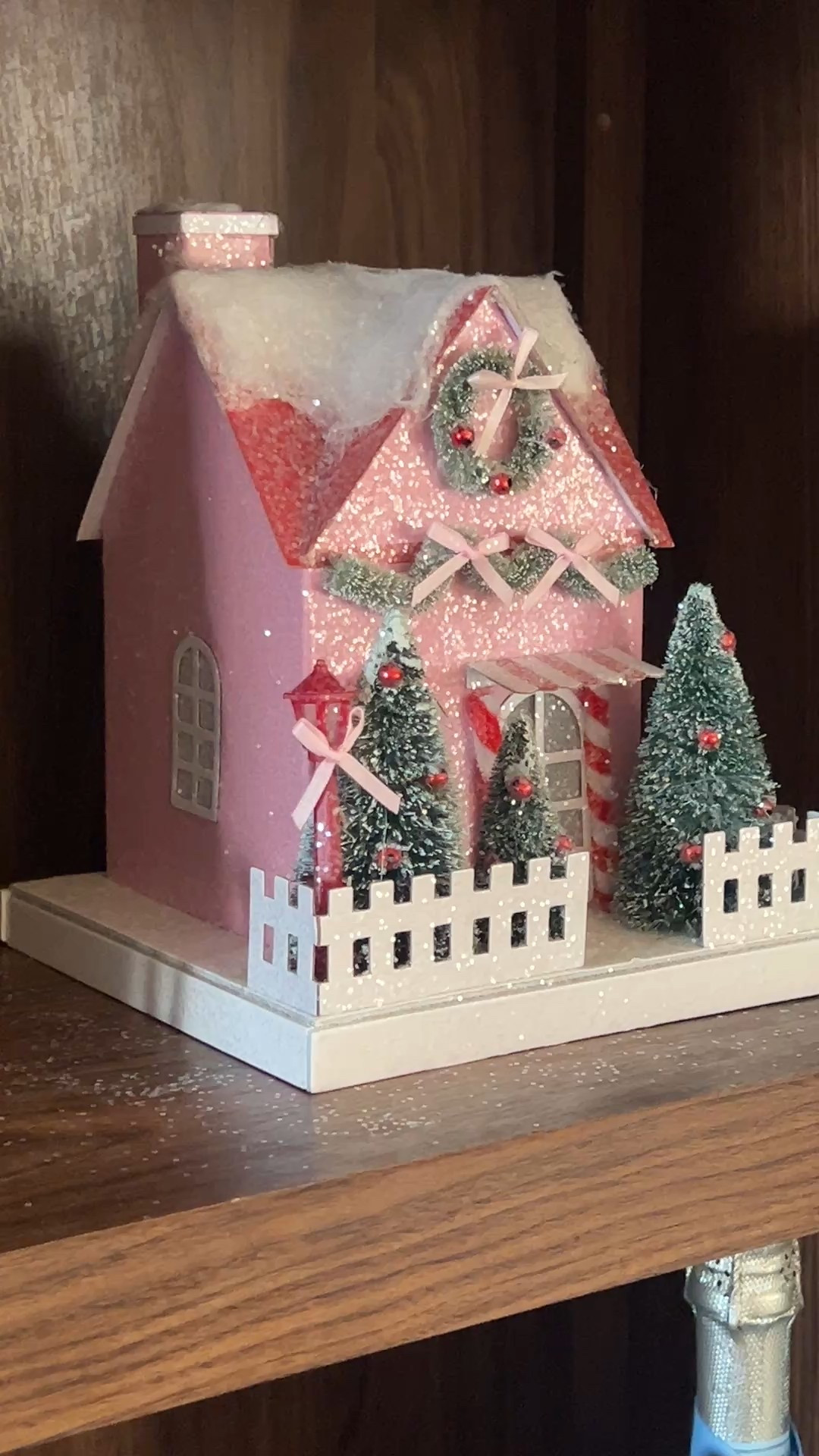 ✨ Paper House Christmas Village ✨
These little paper houses might be my favorite holiday décor this year. They have that vintage, glittery charm that feels straight out of a classic Christmas storybook. ✨🎄

The pink cottage is pure gumdrop whimsy with its candy-stripe accents, bottle brush trees, and the sweetest little Santa greeting you at the door. And the white church? A timeless, snowy beauty. The glitter roof, tiny wreath, and glowing chapel windows make it feel so peaceful and nostalgic.

I love styling them on top of coffee table books to give them height and presence—they instantly create a cozy Christmas moment anywhere you place them. Perfect for shelves, entry tables, or building out a full holiday village. ❄️❤️

Tap to shop these precious houses and start your own little Christmas village! 🏠✨
 #ChristmasDecor #VintageChristmas #HolidayStyling #SouthernHome #CozyChristmas #ChristmasVillage

#LTKHome #LTKHoliday #LTKSeasonal
