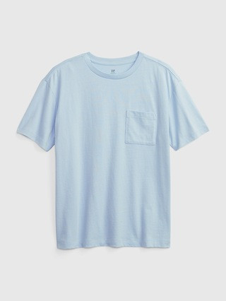 Kids 100% Organic Cotton Pocket T-Shirt | Gap (US)