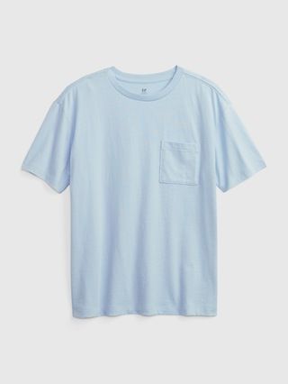 Kids 100% Organic Cotton Pocket T-Shirt | Gap (US)