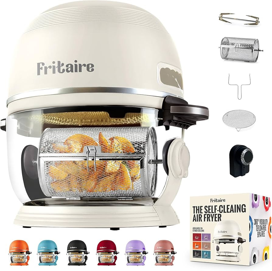 Non Toxic Air Fryer™ - Glass AirFryer 5 Quart w/ 360 Visibility, Self-Cleaning, 400F Vortex Air... | Amazon (US)