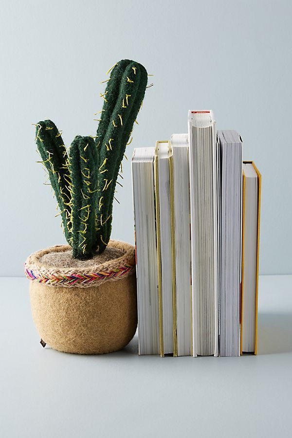 Succulent Bookend | Anthropologie (US)