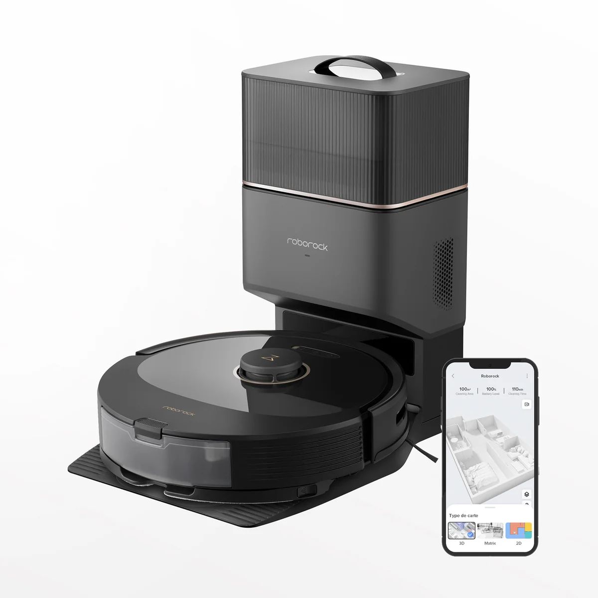 Roborock Q8 Max+ Robot Vacuum and Mop with Auto-Empty Dock | Roborock Official Store Program