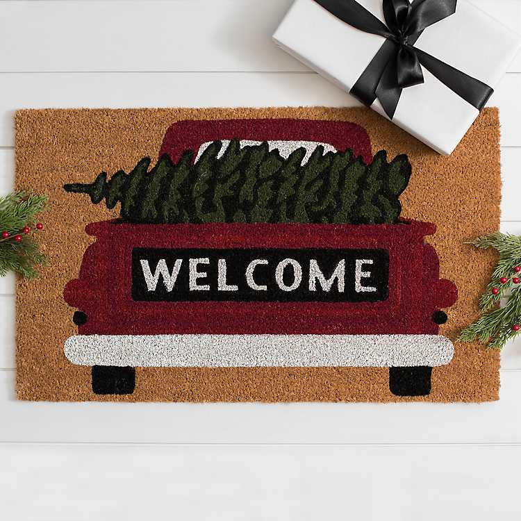 Truck Welcome Doormat | Kirkland's Home