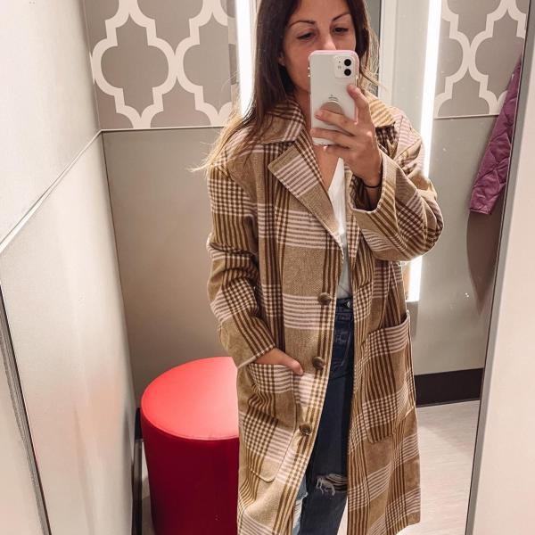 Women's Relaxed Fit Top Overcoat - A New Day™ | Target