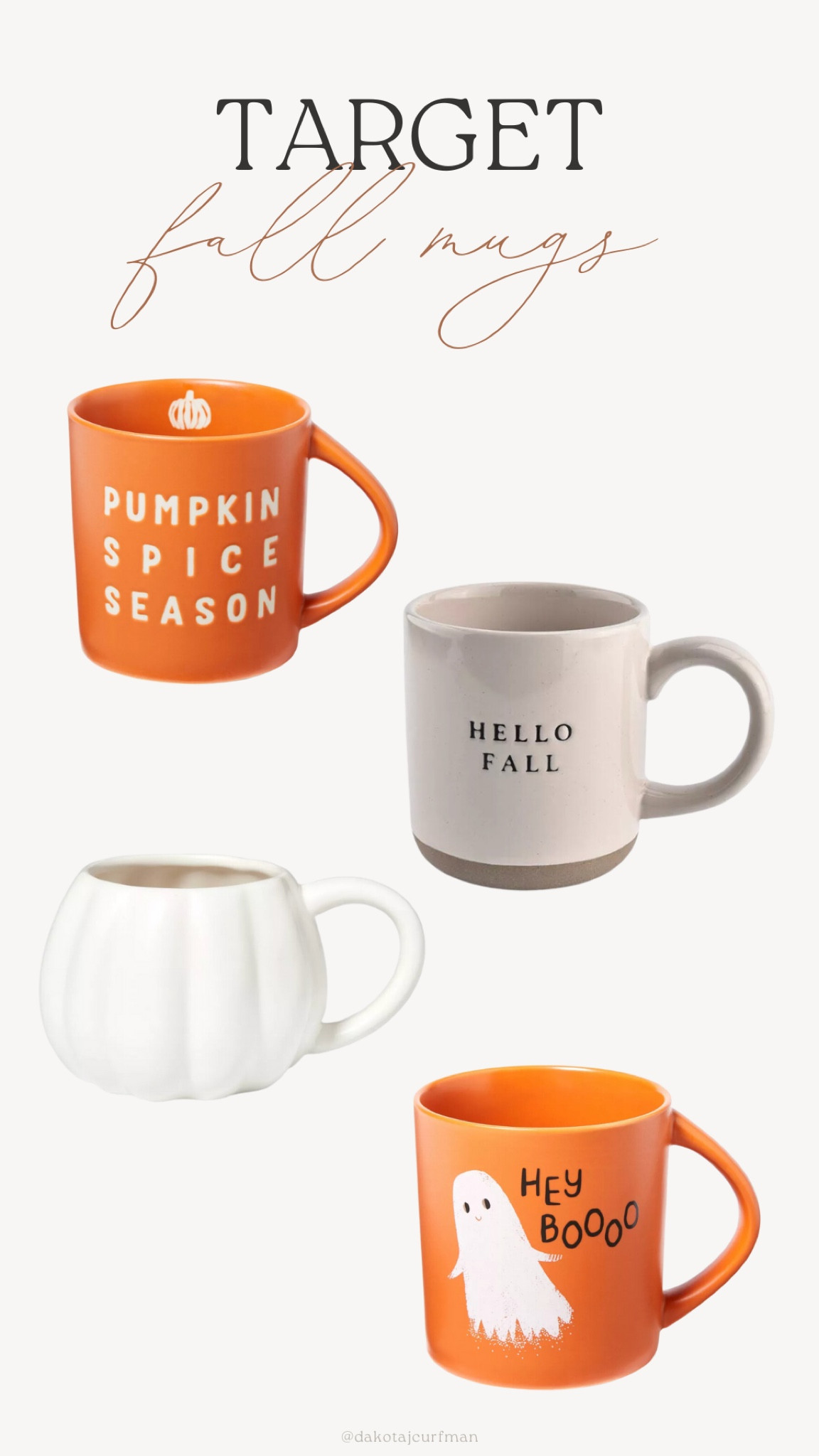 Target has such cute fall mugs this year! 

#LTKSeasonal #LTKhome #LTKHalloween