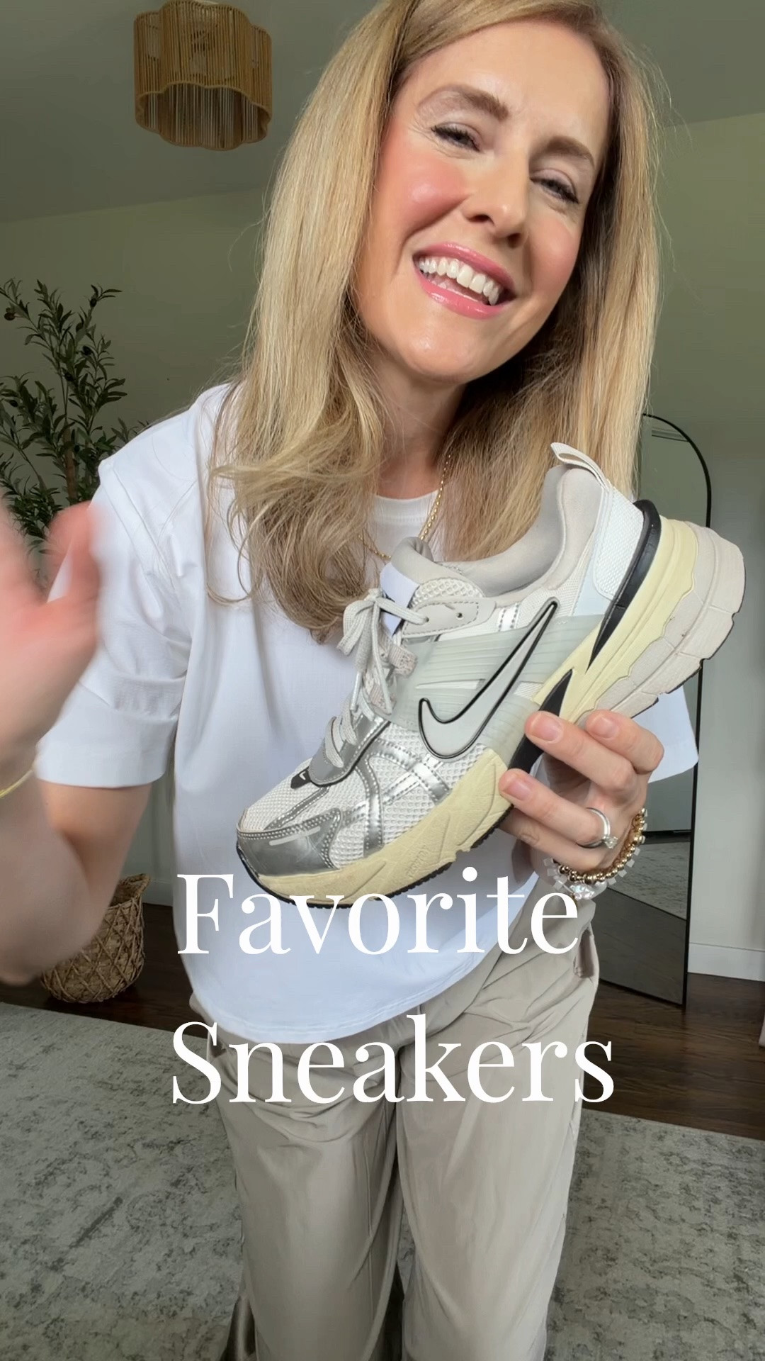 It’s been one year now that I’ve owned these Nike sneakers and I love them, they have the look I want and the comfort too. Fit is tts. Since I save on my clothes, I think a good shoe is worth the “splurge” - elevates the whole look! #walmartfashion

#LTKootd #LTKmomlife