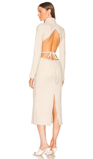 Chiara Dress in Oat | Revolve Clothing (Global)