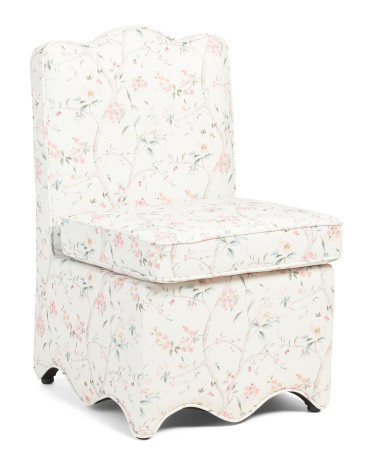 Scalloped Bottom Skirted Dining Chair | TJ Maxx