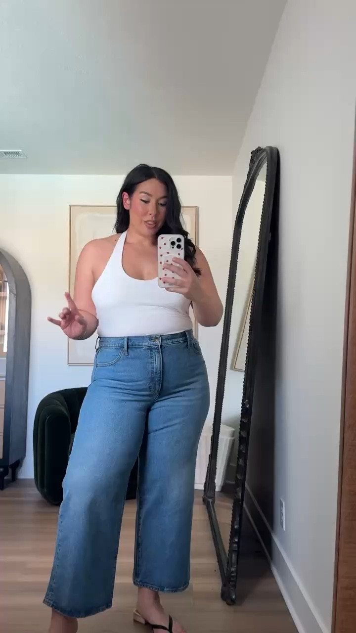Midsize spring outfit! Size XL top, size 16 jeans
-
-
-
Midsize Spring outfit inspo, curvy denim, jeans outfit, express denim, matching set