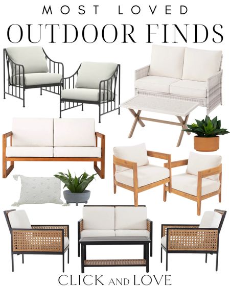 Most loved outdoor finds from the last week! These are great prices for a patio refresh for Summer 👏🏼

Amazon, Walmart, spring refresh, weekly favorites, outdoor finds, outdoor decor, outdoor furniture, planter, outdoor planter, planter, patio furniture, balcony, deck, porch, seasonal decor, better homes and garden, planter, outdoor pillow

#LTKSeasonal #LTKhome #LTKsalealert