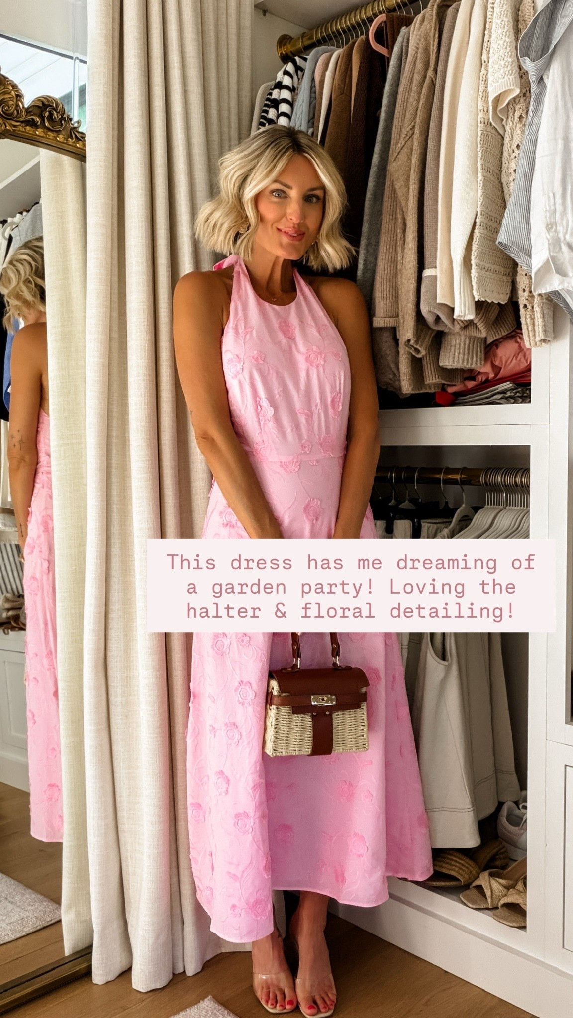 Dreaming off all the place I could wear this dress 😍 grab it while it’s on sale! Wearing size 0.

Loverly Grey, Ann Taylor, pink halter maxi dress, summer dress, wedding guest dress, baby shower dress, event dress, sale alert

#LTKootd #LTKWedding #LTKSaleAlert