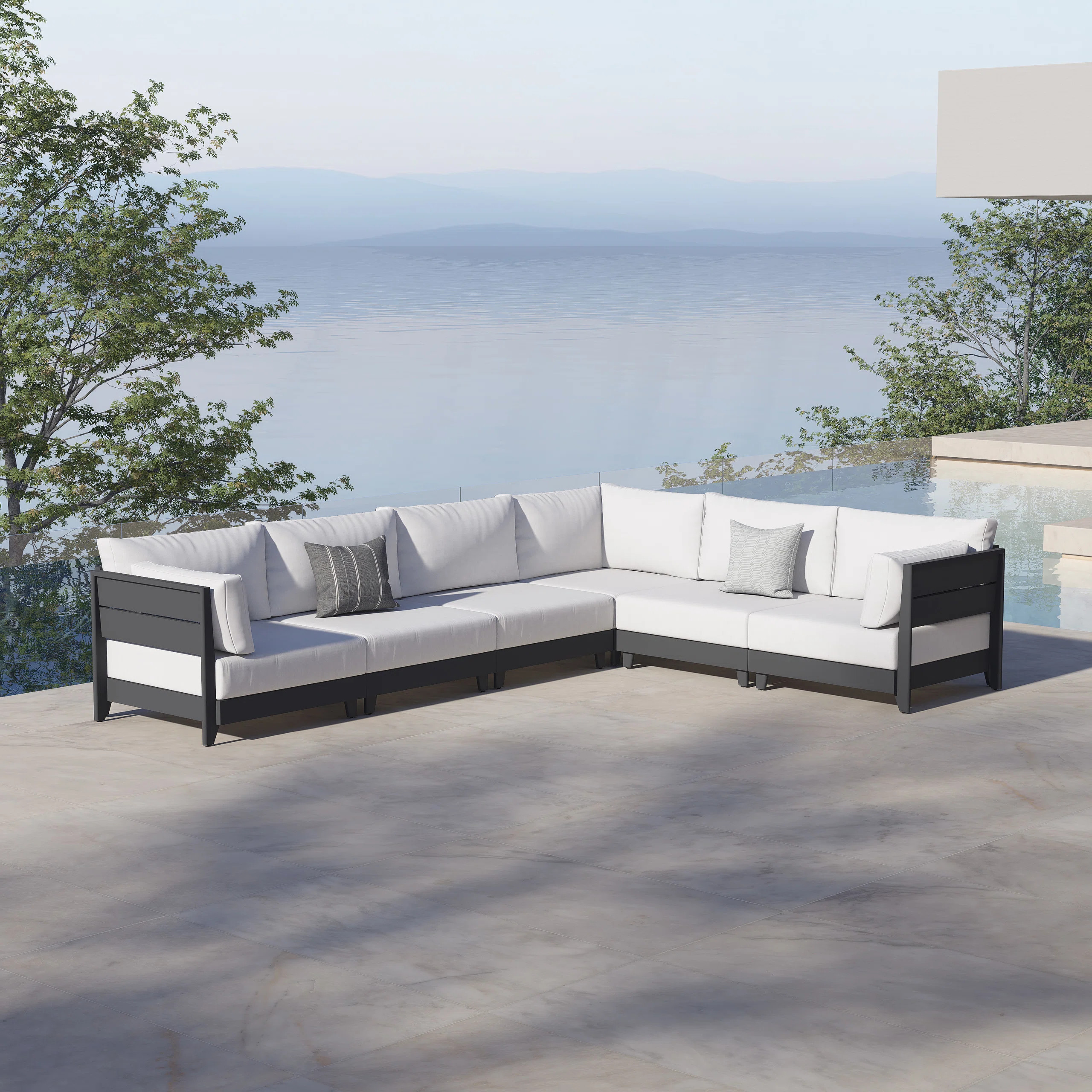 Dez 6pc Multi-Chair Seating Sectional | Wayfair North America