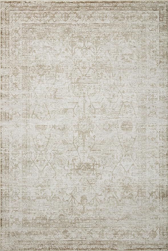 Loloi Amber Lewis Honora Collection HON-01 Ivory/Natural 7'-10" x 10' Area Rug | Amazon (US)