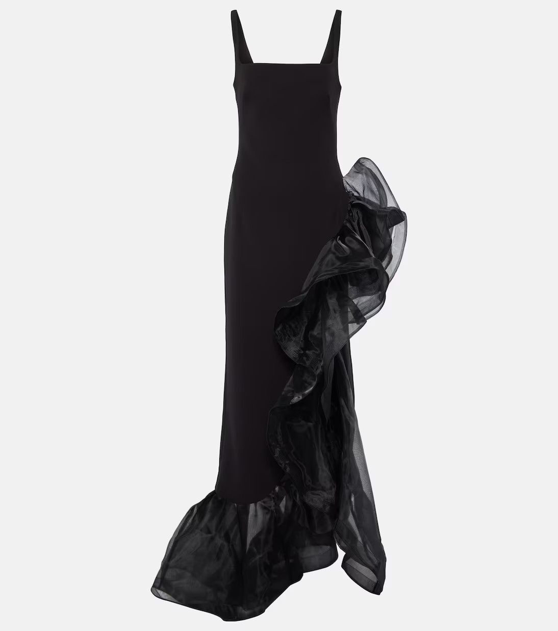 Derry gathered crêpe and organza gown | Mytheresa (US/CA)