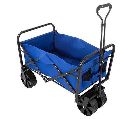 Collapsible All Terrain Utility Wagon by Pure Garden | QVC