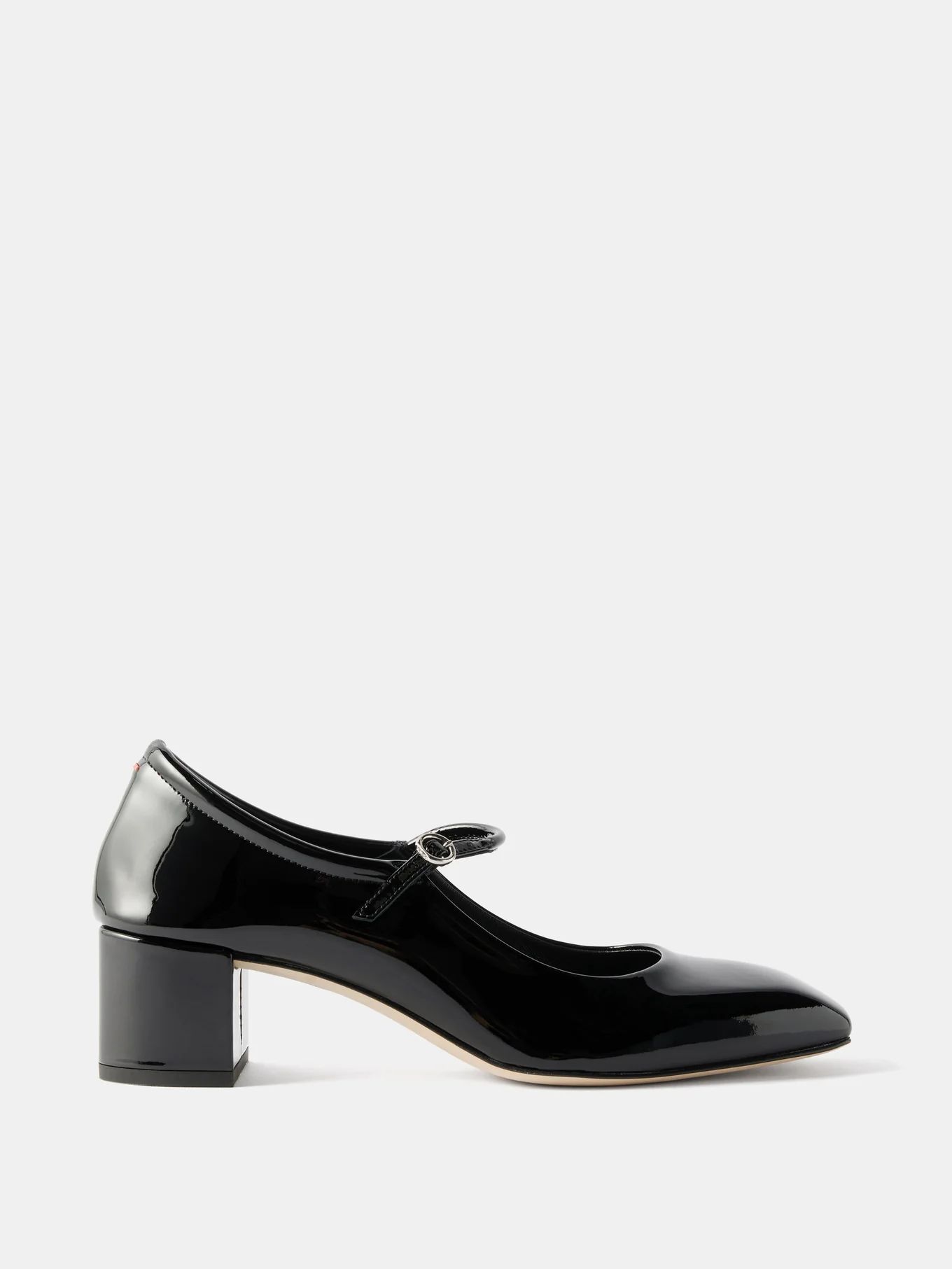 Aline 45 patent-leather Mary Jane pumps | Matches (UK)