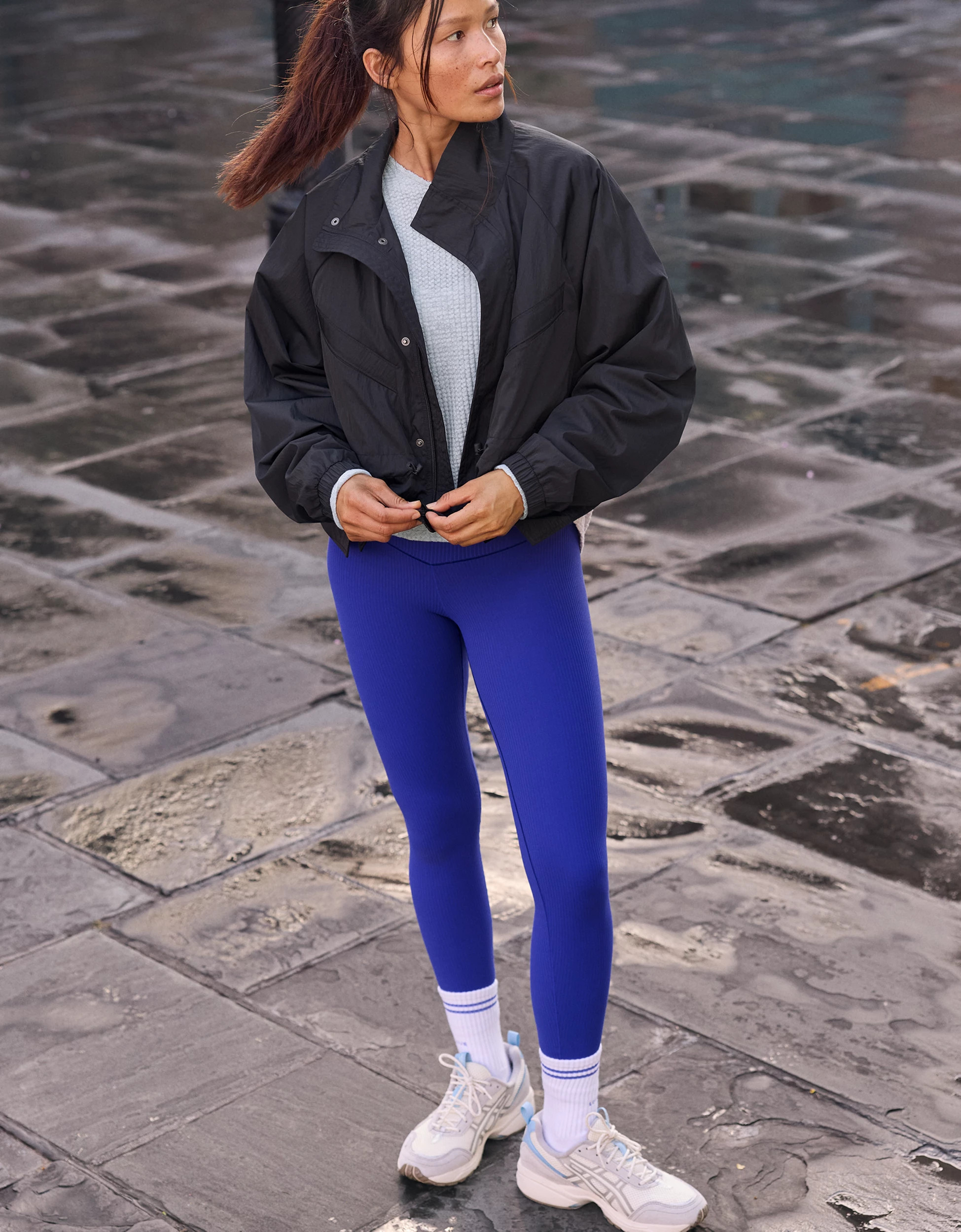 OFFLINE By Aerie Real Me XTRA High Waisted Ribbed Legging | Aerie