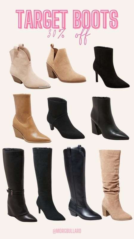 Target boots on sale 

#LTKGiftGuide #LTKSeasonal #LTKCyberWeek