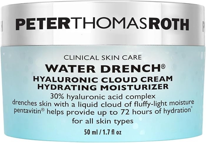 Peter Thomas Roth | Water Drench\u00ae Hyaluronic Cloud Cream Hydrating Refillable Moisturizer | ... | Amazon (US)