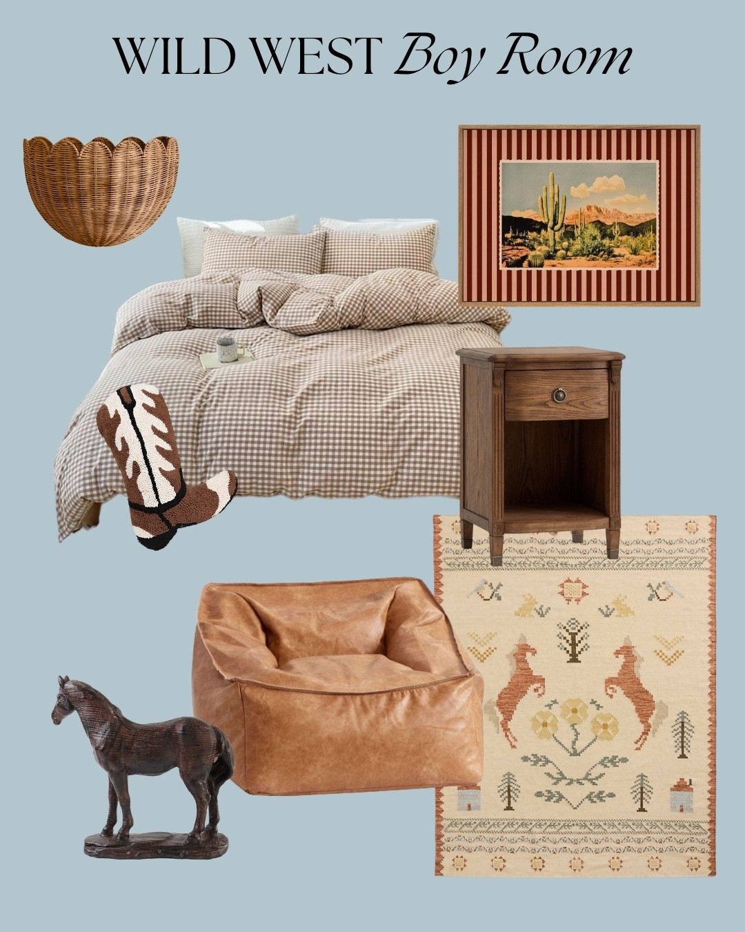 Wild West Boys Room 🤠🐄🐮✨ #LTKkidsroom

#LTKKids #LTKHome