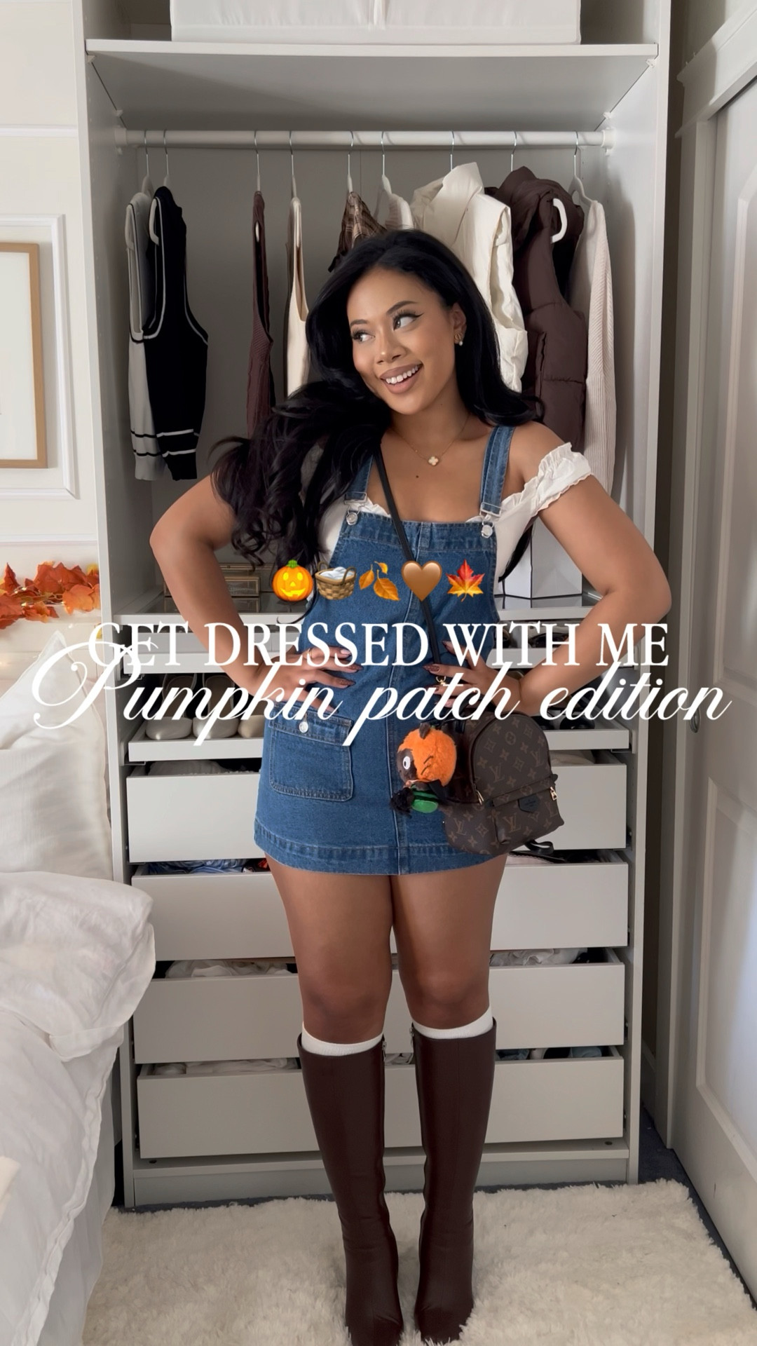 get dressed with me for the pumpkin patch! 🎃🧺🧡🍂

#pumpkinpatch #pumpkinpatchoutfit #falloutfitinspo #fall #halloween
Grwm for pumpkin patch, fall date night inspo, corn maze, gilmore girls, fall ootd, fall outfit inspiration, preppy
#autumn #pintrestaesthetic #cozy #neutralcolors #thatgirl #fallootd #outfitinspo #effortlesslychic #brown | gilmore girls, fall ootd, fall outfit inspiration, preppy

#LTKSeasonal #LTKHalloween #LTKStyleTip