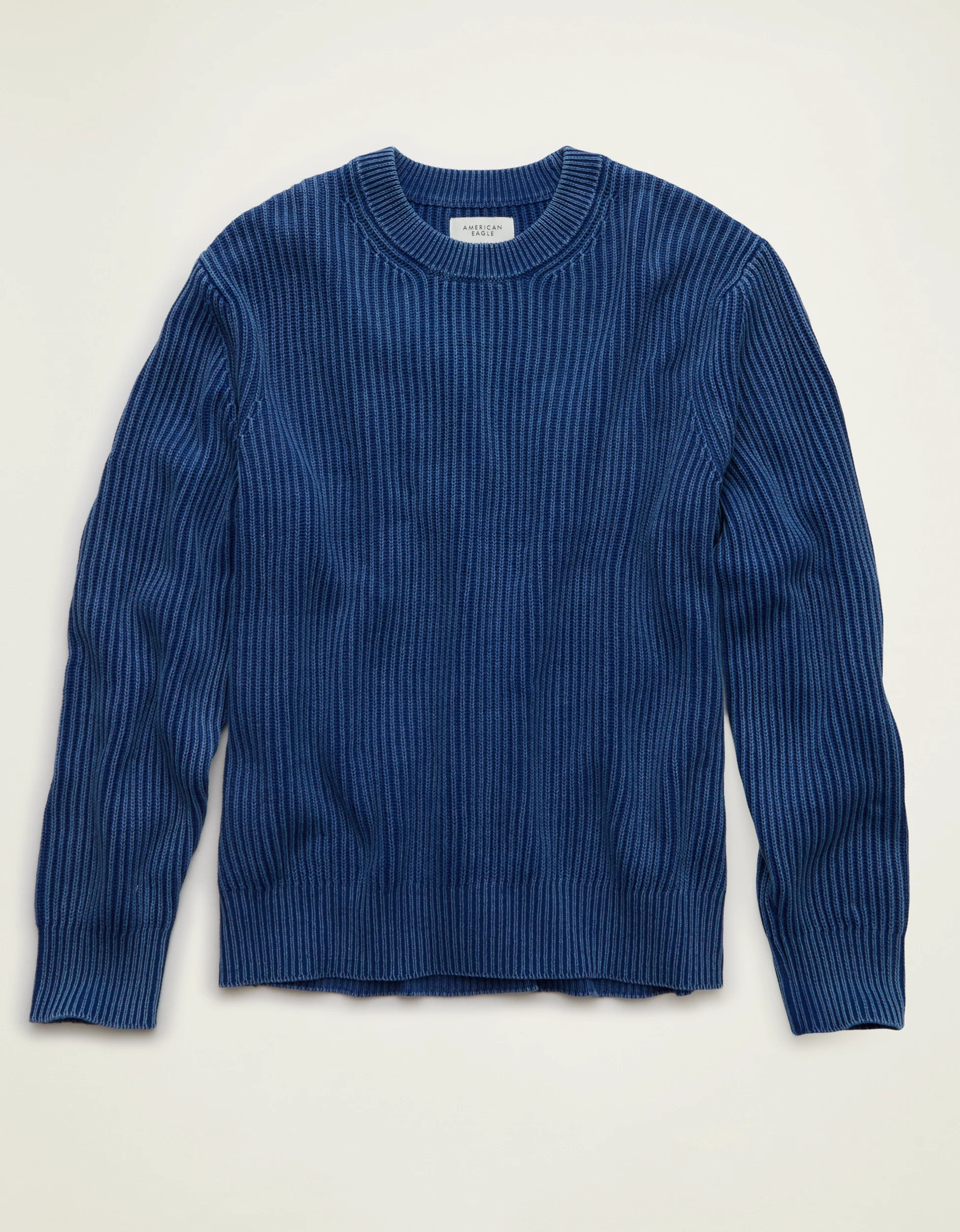 AE Fisherman Crew Neck Sweater | American Eagle Outfitters (US & CA)