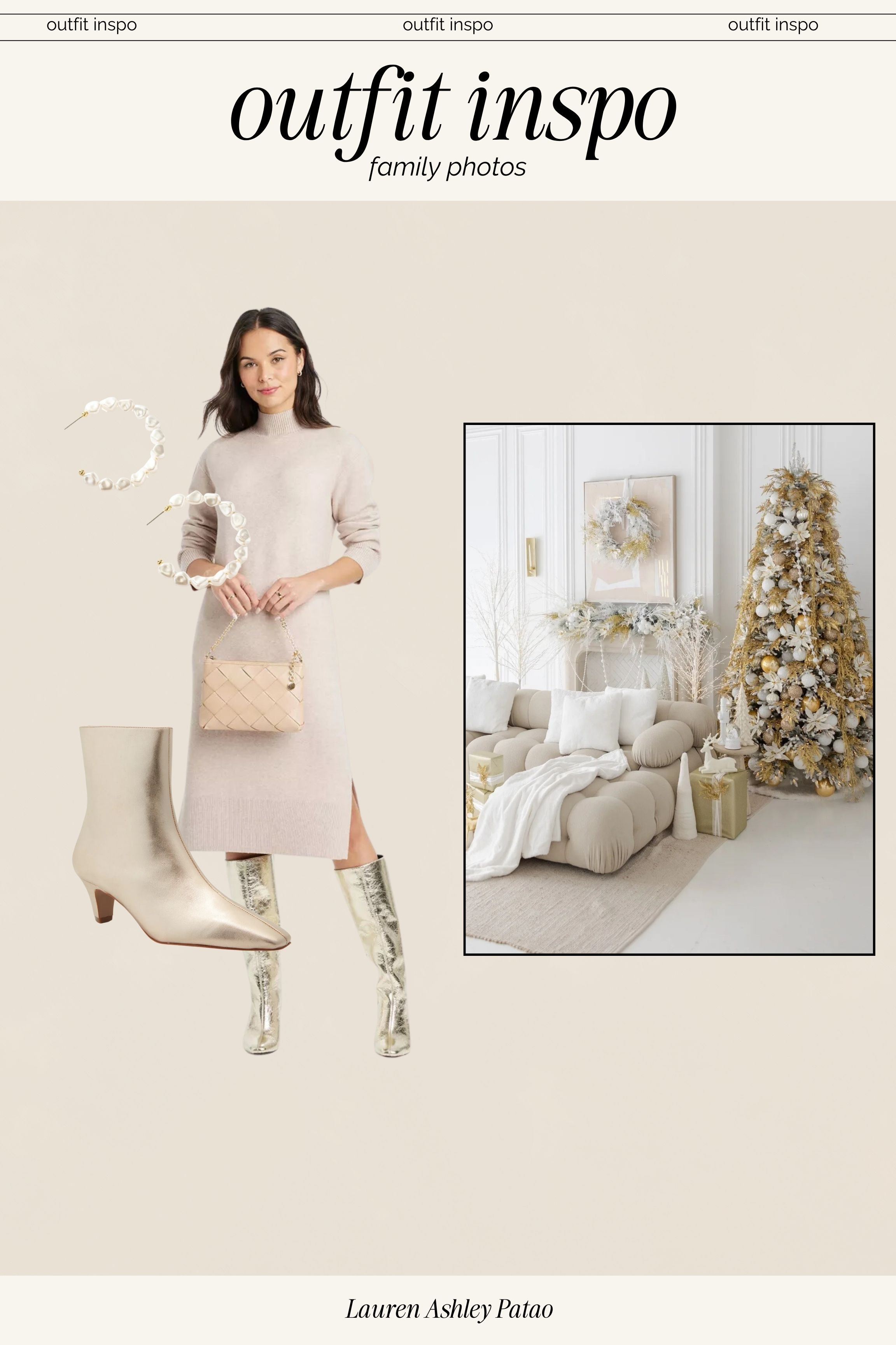 holiday photoshoot outfit idea 

 #LTKHoliday