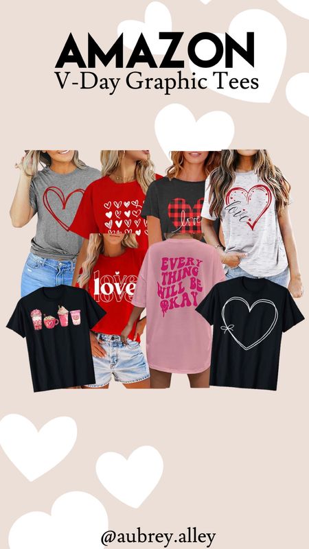 Amazon Valentine’s Day graphic tees

#LTKSeasonal #LTKunder50 #LTKstyletip